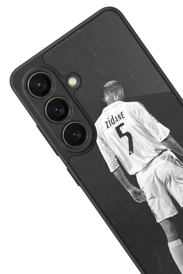 Samsung Galaxy S26 Uyumlu Zidane Tasarımlı Glossy Premium Kılıf