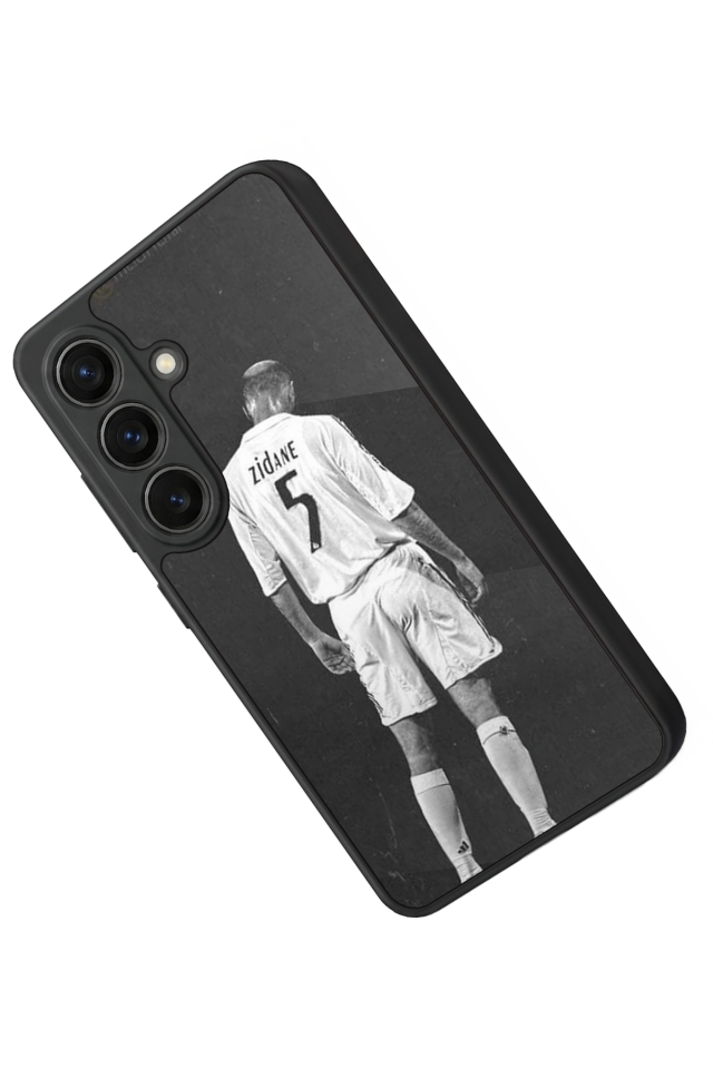 Samsung Galaxy S26 Uyumlu Zidane Tasarımlı Glossy Premium Kılıf