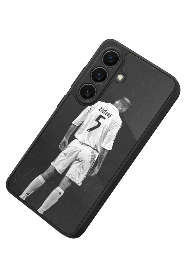 Samsung Galaxy S26 Uyumlu Zidane Tasarımlı Glossy Premium Kılıf