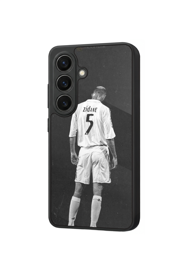 Samsung Galaxy S26 Uyumlu Zidane Tasarımlı Glossy Premium Kılıf