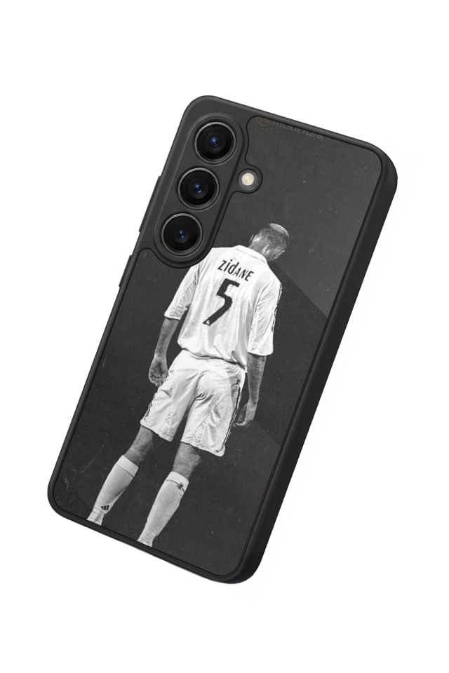 Samsung Galaxy S26 Uyumlu Zidane Tasarımlı Glossy Premium Kılıf