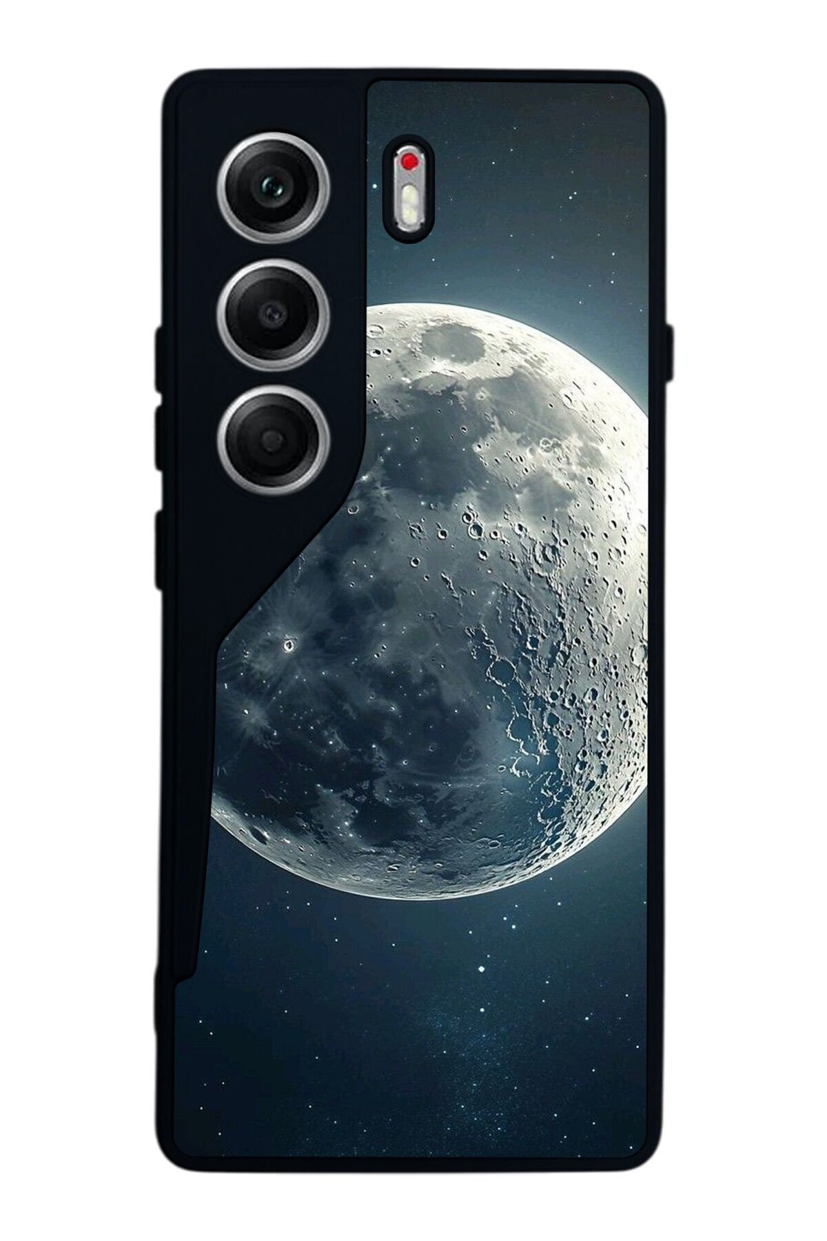 Tecno Camon 40 Uyumlu Ay Tasarımlı Glossy Premium Kılıf