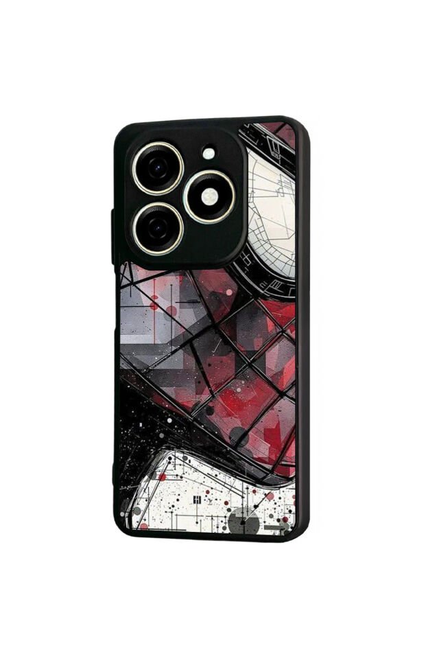 Tecno Spark 20/20C Uyumlu Spider Man ( Örümcek Adam ) Tasarımlı Glossy Premium Kılıf
