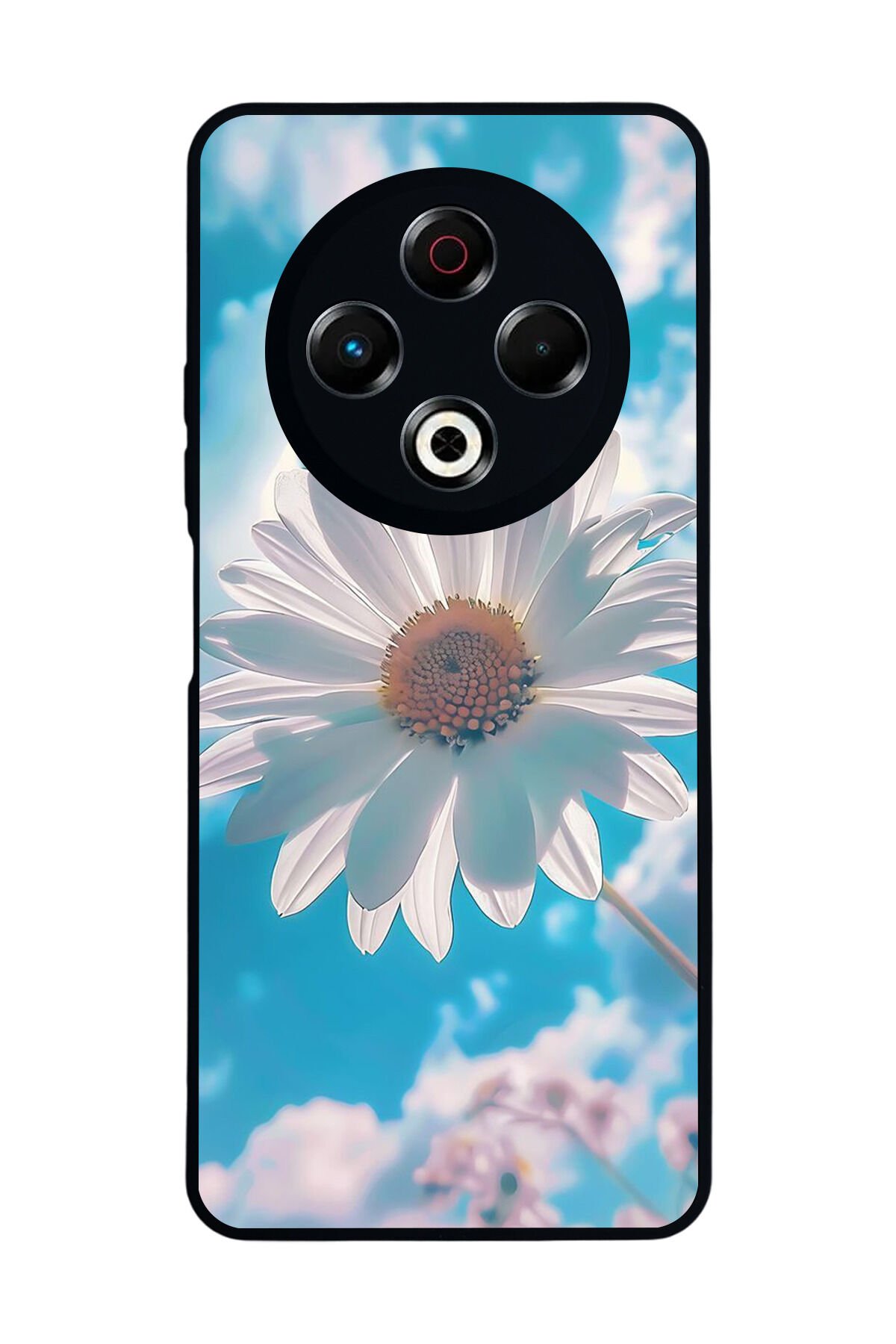 Tecno Spark 30 Uyumlu Cicek Tasarımlı Glossy Premium Kılıf