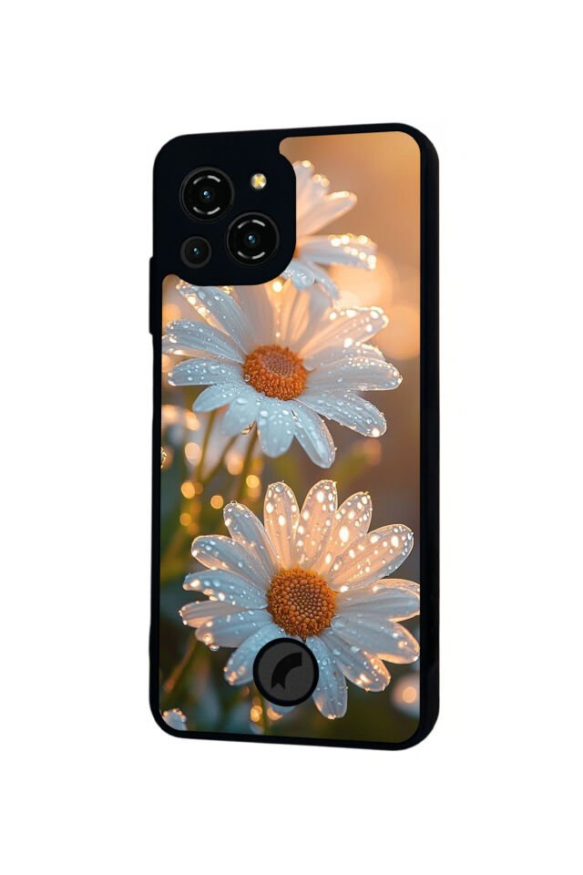 Reeder S23 Pro Max Uyumlu Cicek Tasarımlı Glossy Premium Kılıf