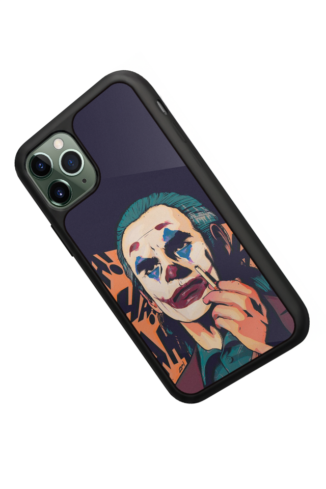 iPhone 11 Pro Uyumlu Joker Tasarımlı Glossy Premium Kılıf