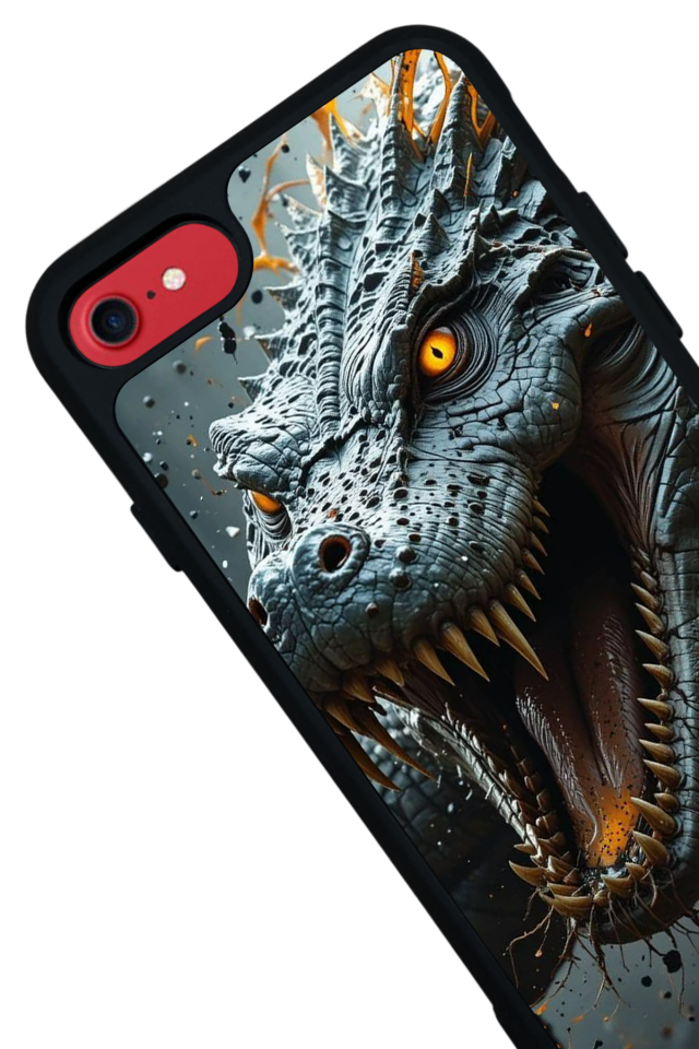 iPhone 8 Uyumlu T-ReiPhone 8 Tasarımlı Glossy Premium Kılıf