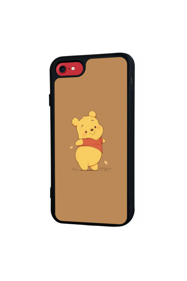 iPhone 7 Uyumlu Winnie Tasarımlı Glossy Premium Kılıf