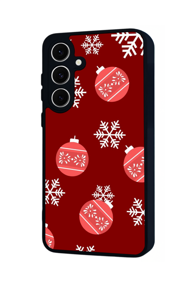 Samsung Galaxy A16 Uyumlu Yilbasi Christmas Tasarımlı Glossy Premium Kılıf
