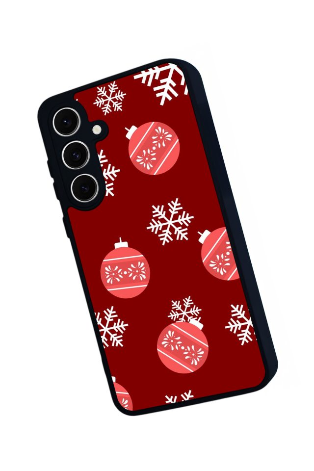 Samsung Galaxy A16 Uyumlu Yilbasi Christmas Tasarımlı Glossy Premium Kılıf