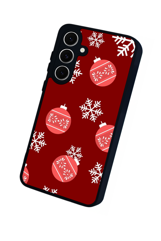 Samsung Galaxy A16 Uyumlu Yilbasi Christmas Tasarımlı Glossy Premium Kılıf