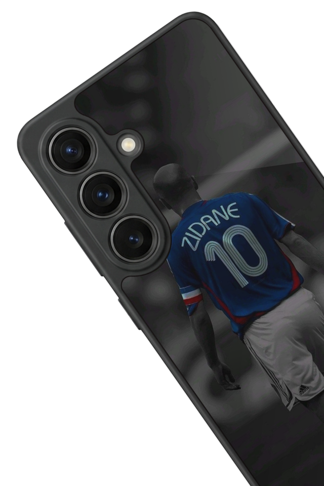 Samsung Galaxy S26 Uyumlu Zidane Tasarımlı Glossy Premium Kılıf