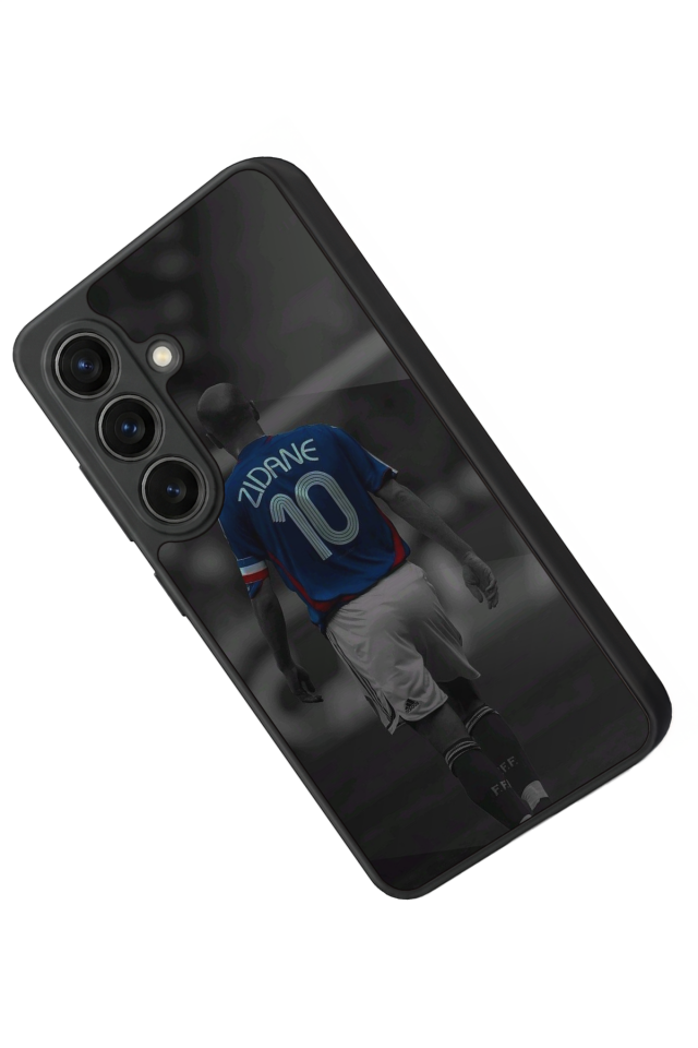 Samsung Galaxy S26 Uyumlu Zidane Tasarımlı Glossy Premium Kılıf