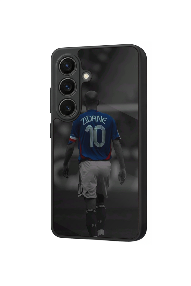 Samsung Galaxy S26 Uyumlu Zidane Tasarımlı Glossy Premium Kılıf