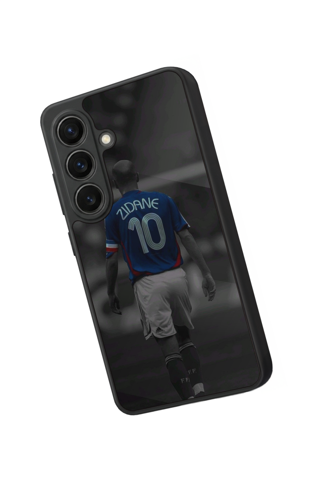 Samsung Galaxy S26 Uyumlu Zidane Tasarımlı Glossy Premium Kılıf