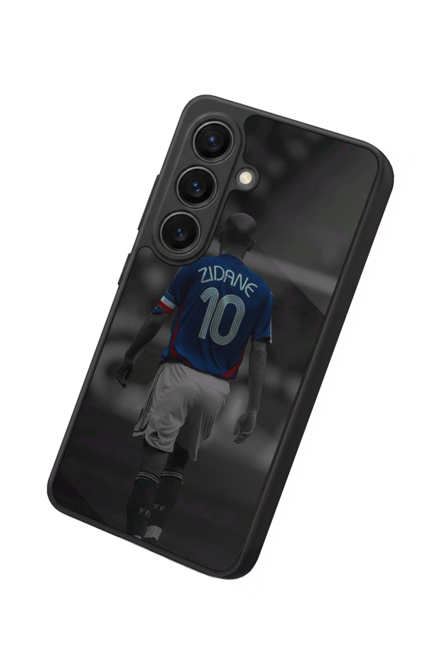 Samsung Galaxy S26 Uyumlu Zidane Tasarımlı Glossy Premium Kılıf