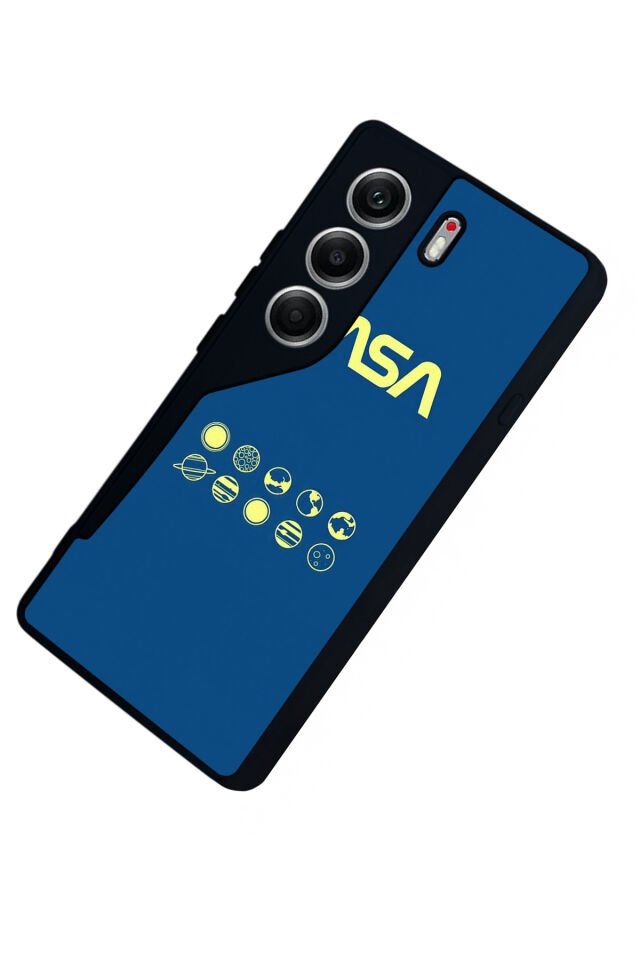 Tecno Camon 40 Uyumlu Nasa Tasarımlı Glossy Premium Kılıf