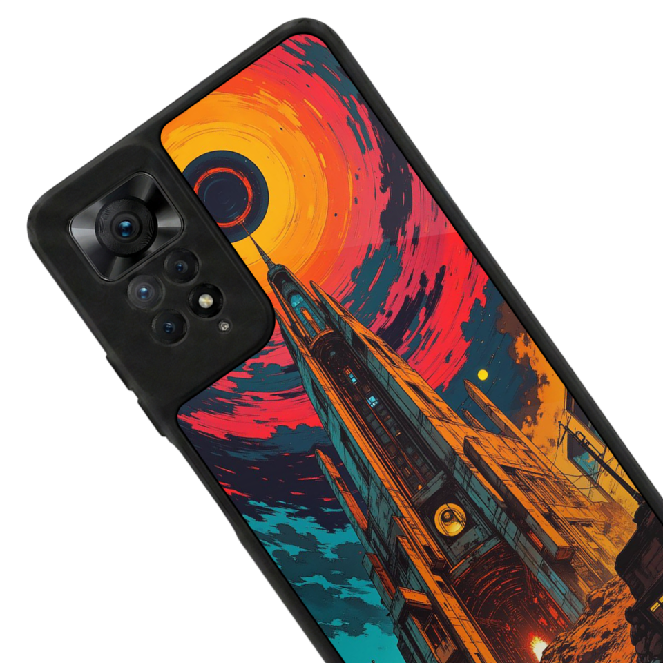 Xiaomi Redmi Note 11 Pro Uyumlu Abstract Tasarımlı Glossy Premium Kılıf