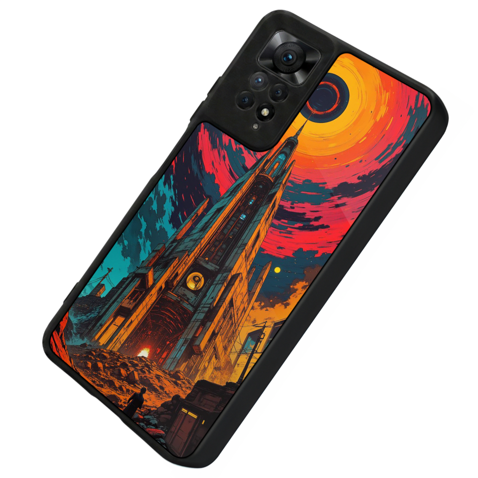 Xiaomi Redmi Note 11 Pro Uyumlu Abstract Tasarımlı Glossy Premium Kılıf