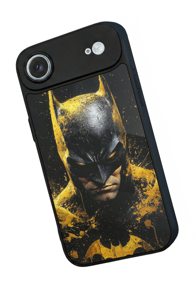 iPhone 17 Air Uyumlu Batman Tasarımlı Glossy Premium Kılıf