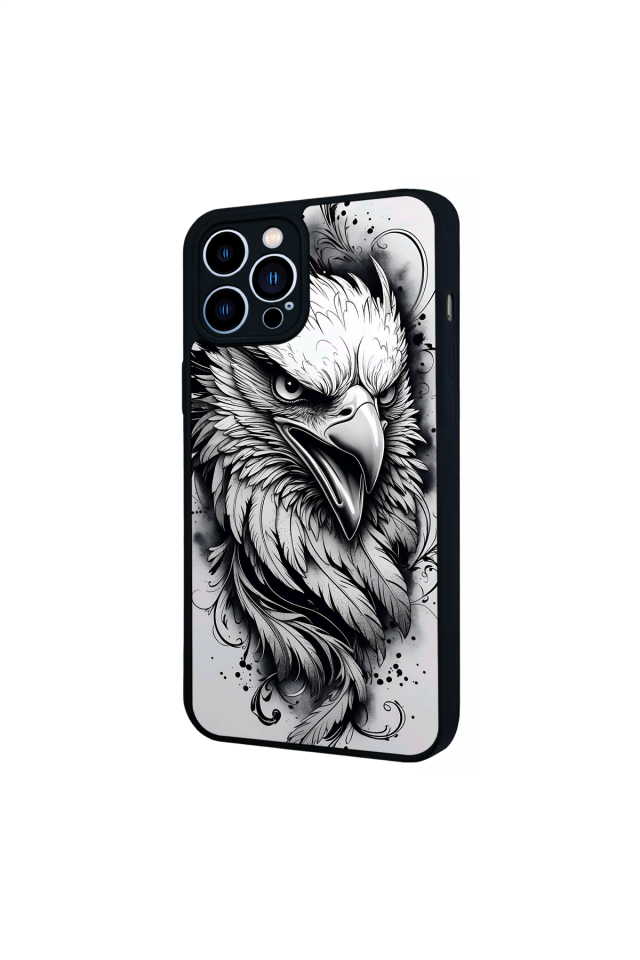 iPhone 12 Pro Max Uyumlu Besiktas Tasarımlı Glossy Premium Kılıf