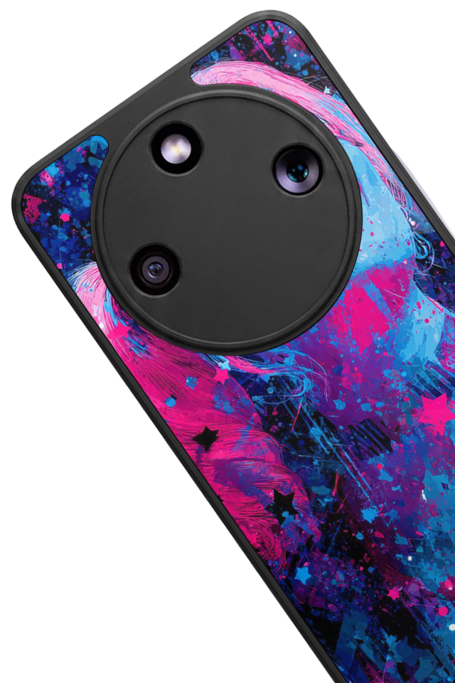 Honor Magic 8 Lite Uyumlu HarleyQueen Tasarımlı Glossy Premium Kılıf