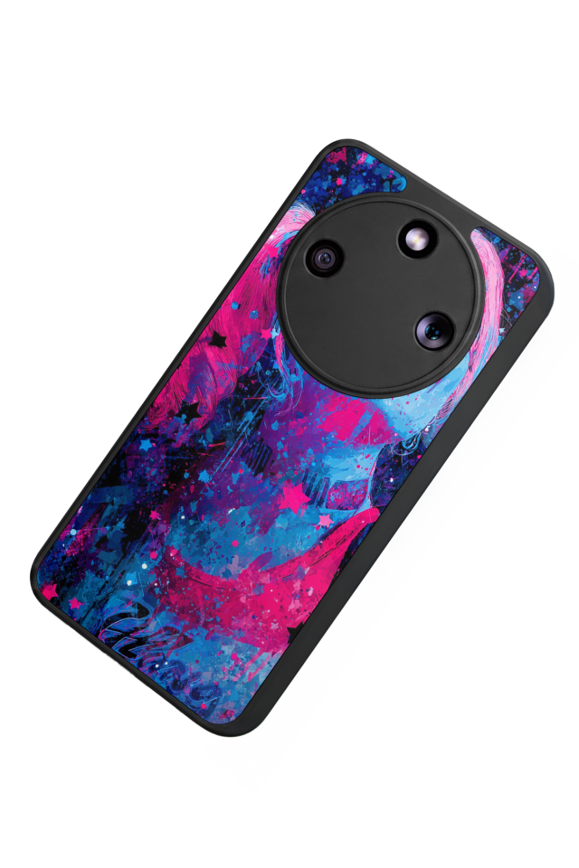 Honor Magic 8 Lite Uyumlu HarleyQueen Tasarımlı Glossy Premium Kılıf