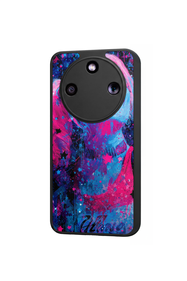 Honor Magic 8 Lite Uyumlu HarleyQueen Tasarımlı Glossy Premium Kılıf