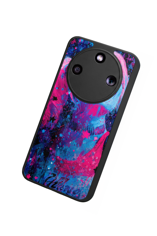 Honor Magic 8 Lite Uyumlu HarleyQueen Tasarımlı Glossy Premium Kılıf