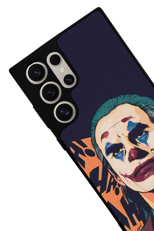 Samsung Galaxy S23 Ultra Uyumlu Joker Tasarımlı Glossy Premium Kılıf