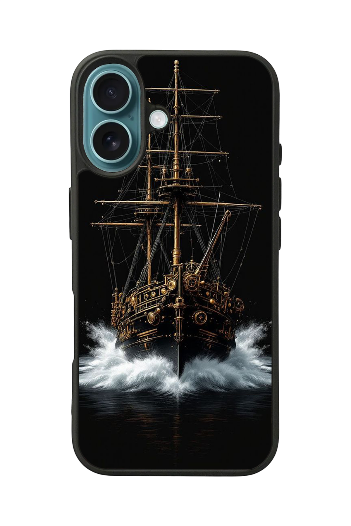 iPhone 16 Uyumlu Korsan Tasarımlı Glossy Premium Kılıf