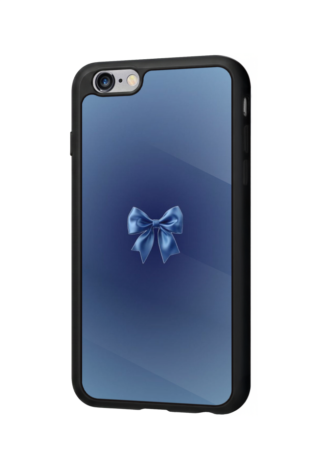 iPhone 6 Plus Uyumlu Kurdele Tasarımlı Glossy Premium Kılıf