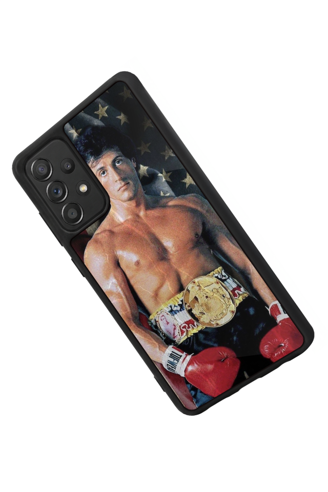 Samsung Galaxy A72 Uyumlu Rocky Tasarımlı Glossy Premium Kılıf
