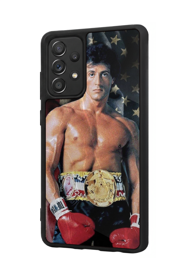 Samsung Galaxy A72 Uyumlu Rocky Tasarımlı Glossy Premium Kılıf
