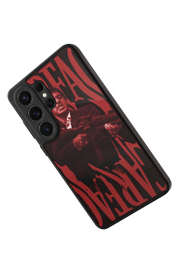 Samsung Galaxy S26 Ultra Uyumlu Scarface Tasarımlı Glossy Premium Kılıf