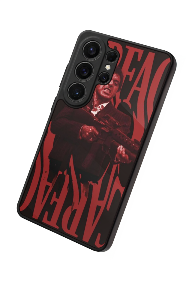 Samsung Galaxy S26 Ultra Uyumlu Scarface Tasarımlı Glossy Premium Kılıf