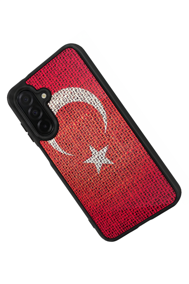 Samsung Galaxy A56 Uyumlu Türk Bayragi Tasarımlı Glossy Premium Kılıf