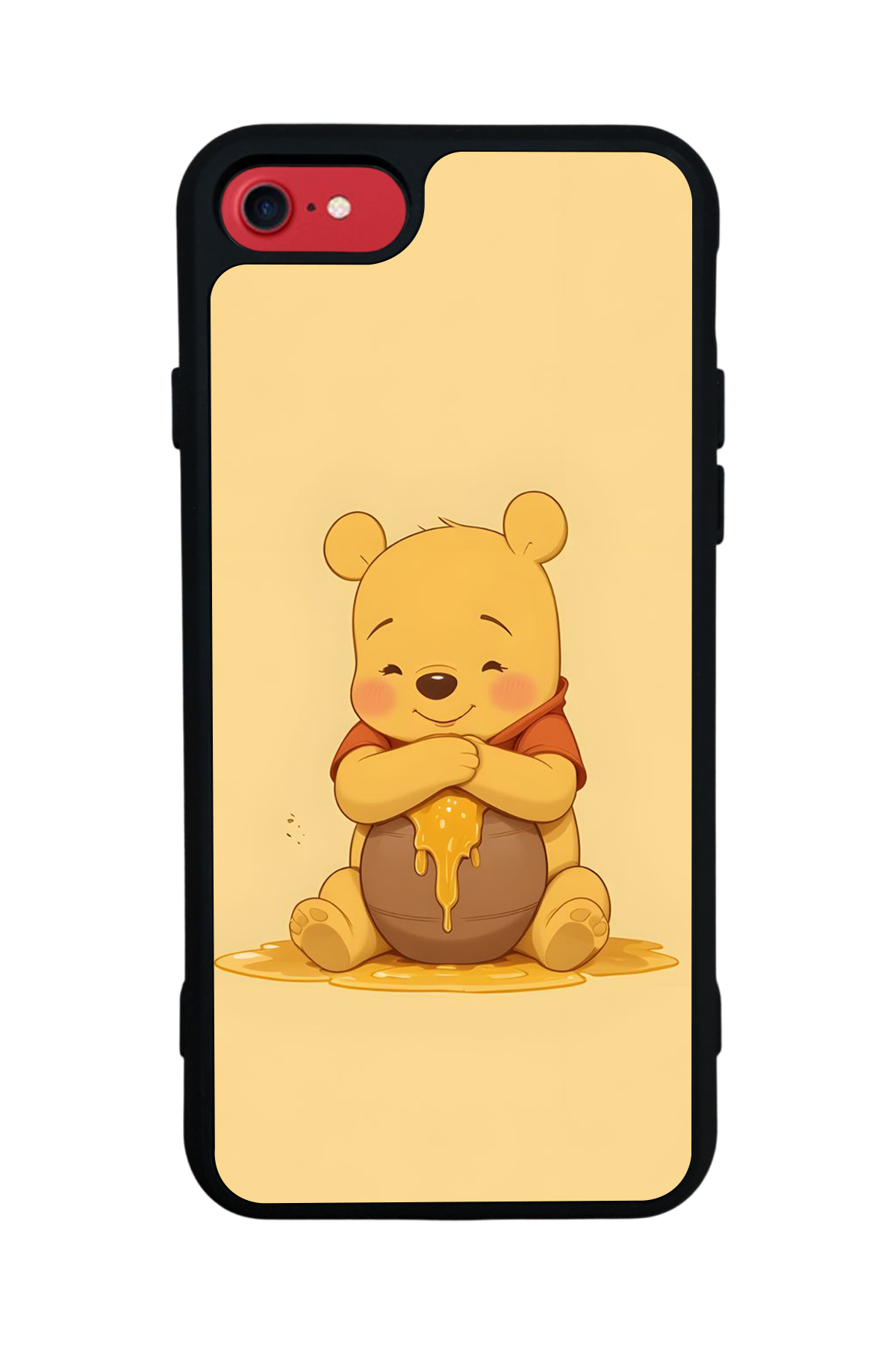 iPhone 7 Uyumlu Winnie Tasarımlı Glossy Premium Kılıf