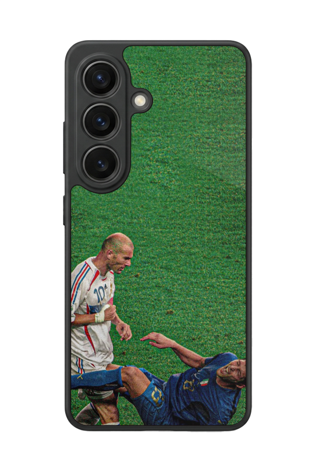 Samsung Galaxy S26 Uyumlu Zidane Tasarımlı Glossy Premium Kılıf
