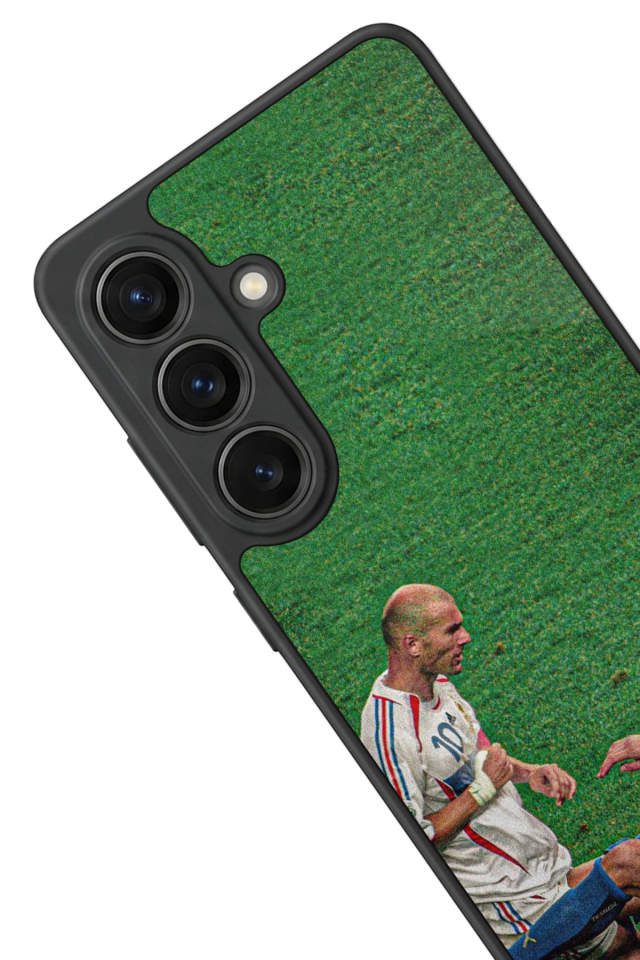 Samsung Galaxy S26 Uyumlu Zidane Tasarımlı Glossy Premium Kılıf