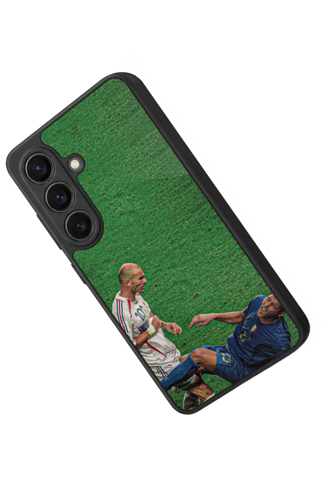Samsung Galaxy S26 Uyumlu Zidane Tasarımlı Glossy Premium Kılıf