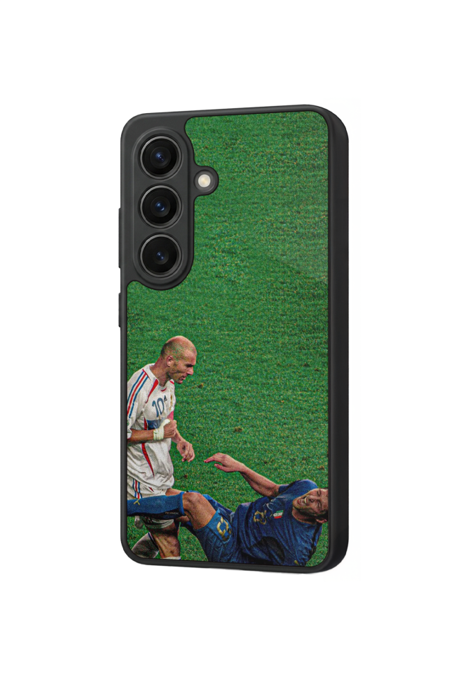 Samsung Galaxy S26 Uyumlu Zidane Tasarımlı Glossy Premium Kılıf