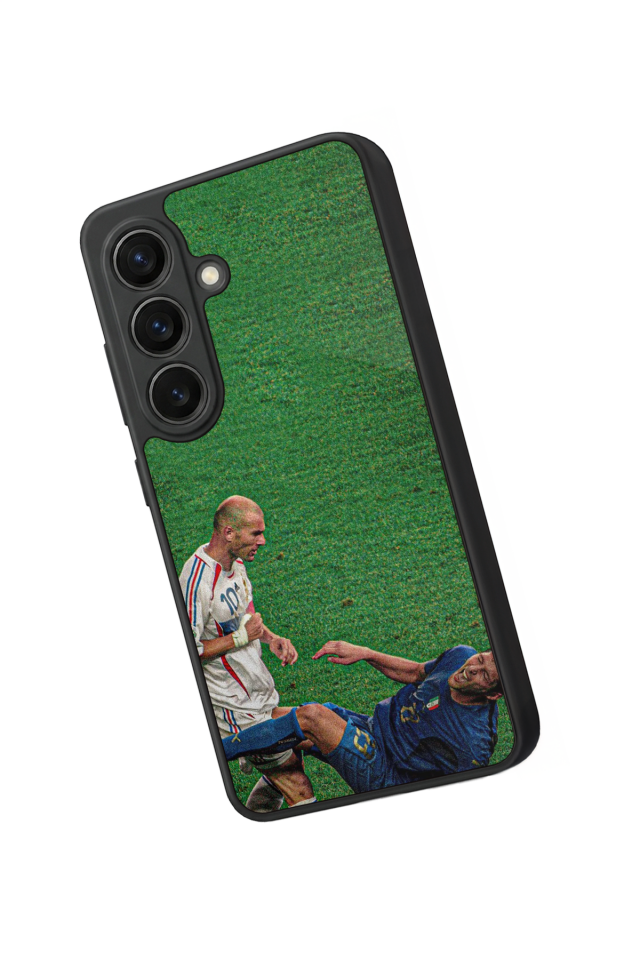 Samsung Galaxy S26 Uyumlu Zidane Tasarımlı Glossy Premium Kılıf