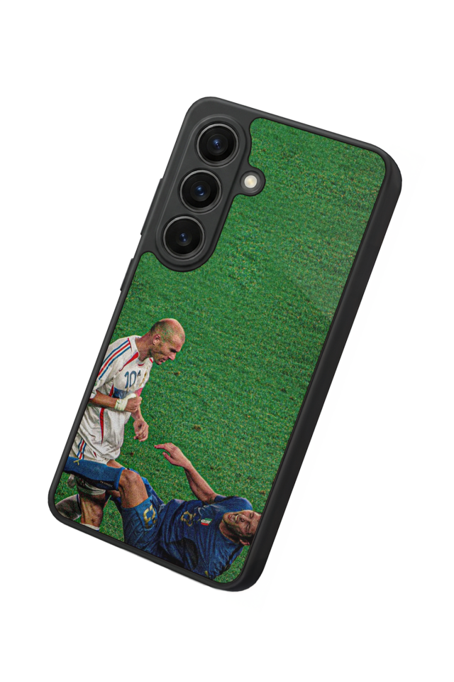 Samsung Galaxy S26 Uyumlu Zidane Tasarımlı Glossy Premium Kılıf