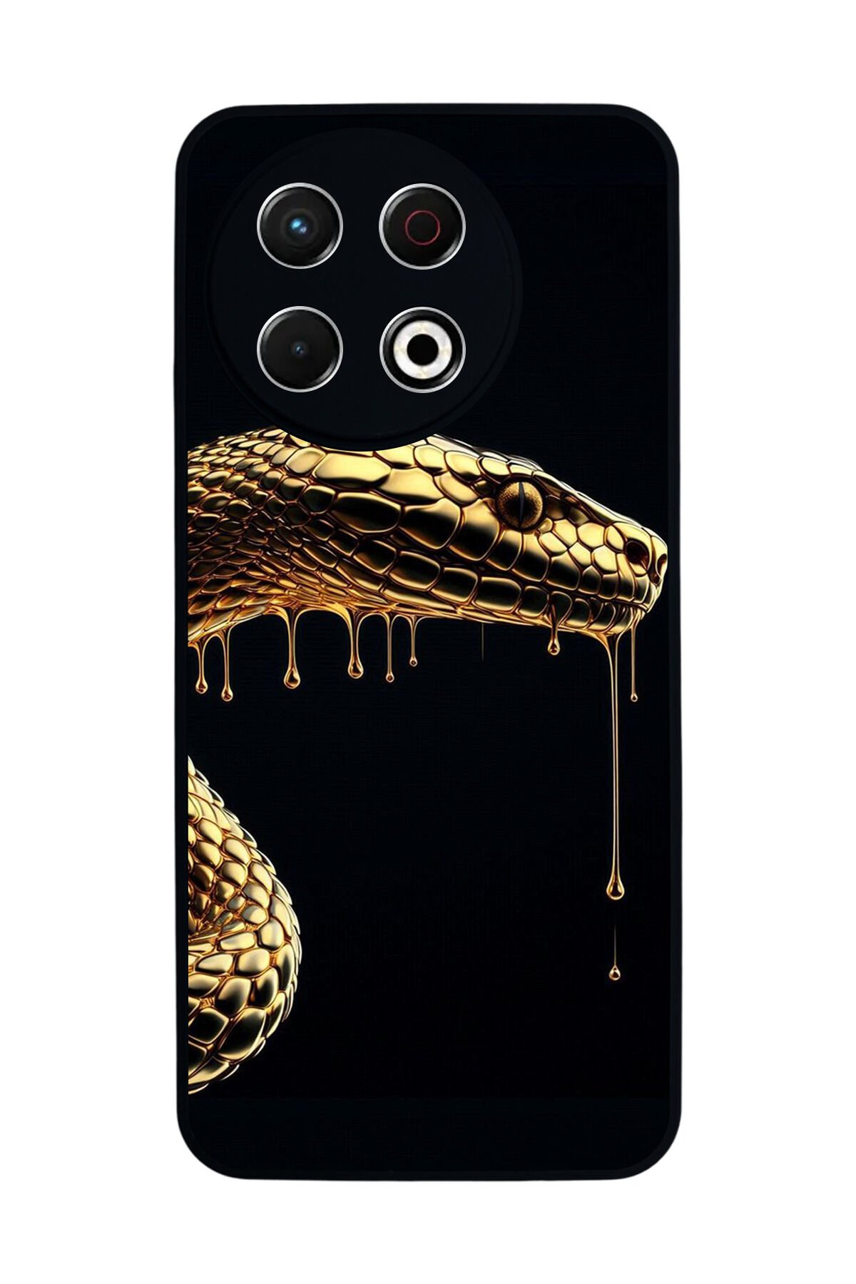 Tecno Spark 30 Pro Uyumlu Ay Tasarımlı Glossy Premium Kılıf