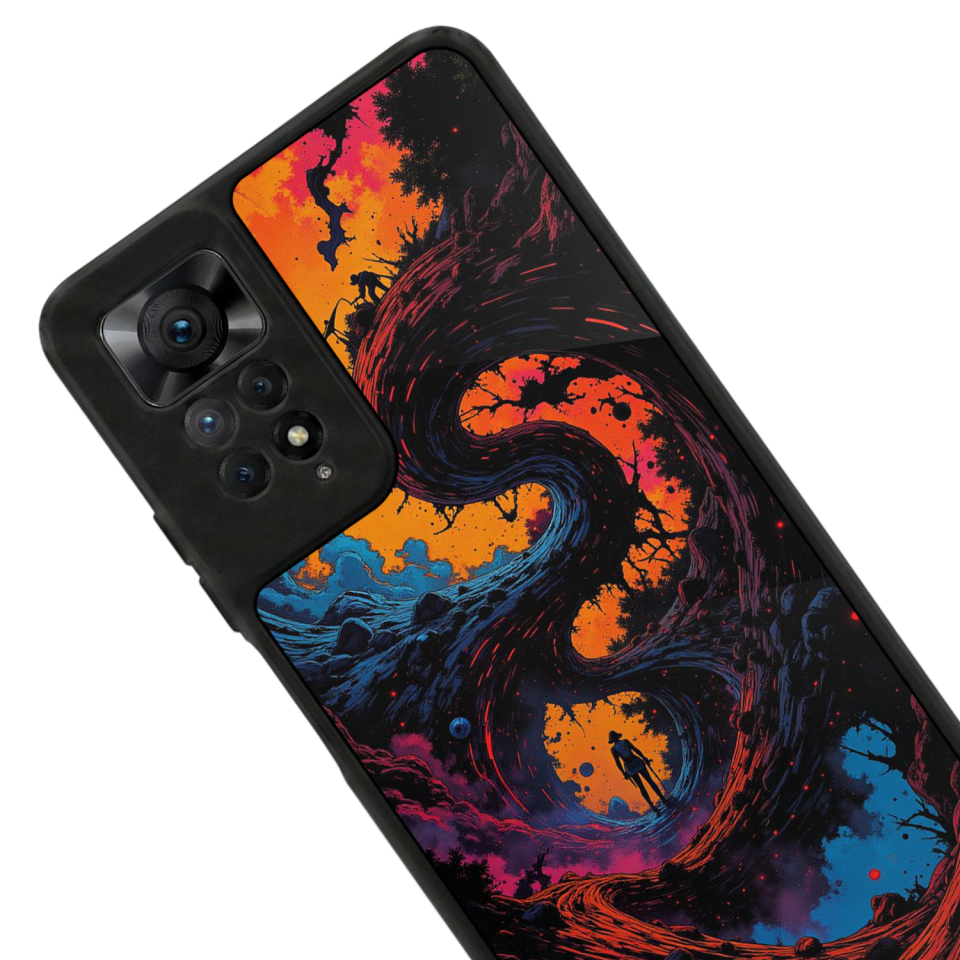 Xiaomi Redmi Note 11 Pro Uyumlu Abstract Tasarımlı Glossy Premium Kılıf