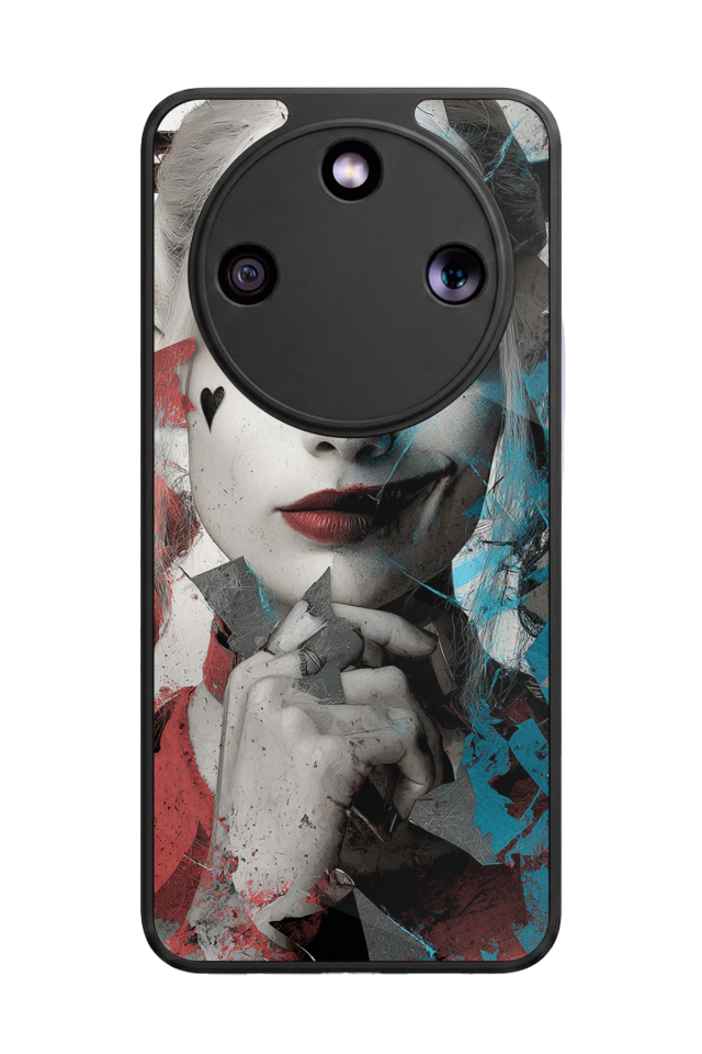 Honor Magic 8 Lite Uyumlu HarleyQueen Tasarımlı Glossy Premium Kılıf