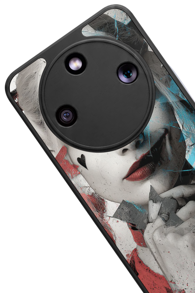 Honor Magic 8 Lite Uyumlu HarleyQueen Tasarımlı Glossy Premium Kılıf