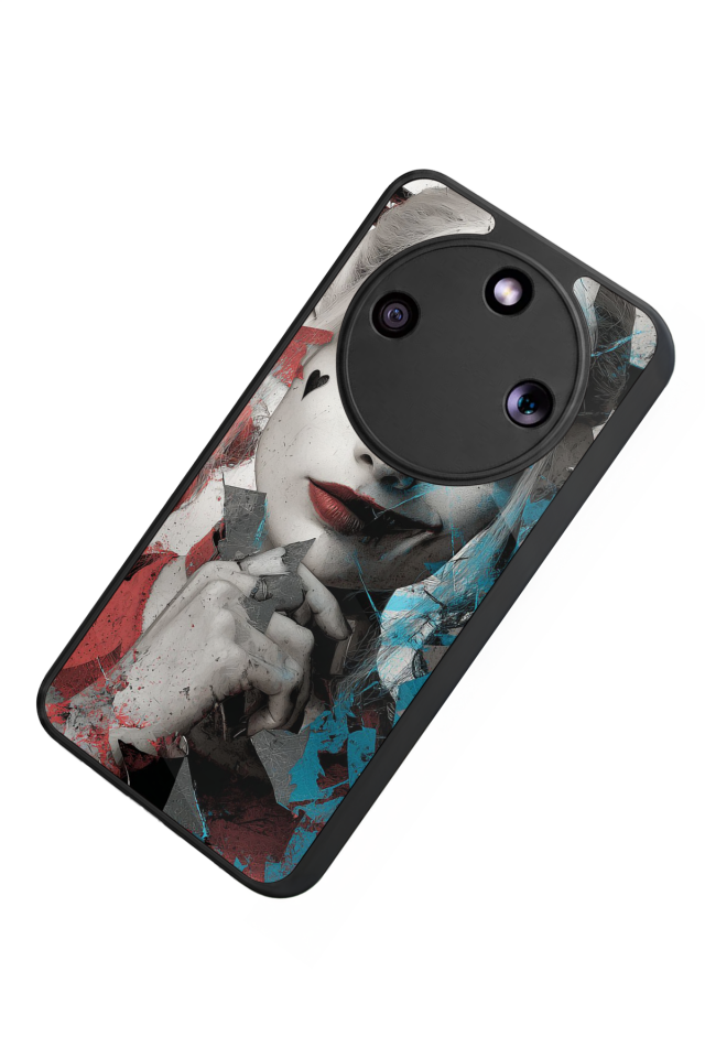 Honor Magic 8 Lite Uyumlu HarleyQueen Tasarımlı Glossy Premium Kılıf