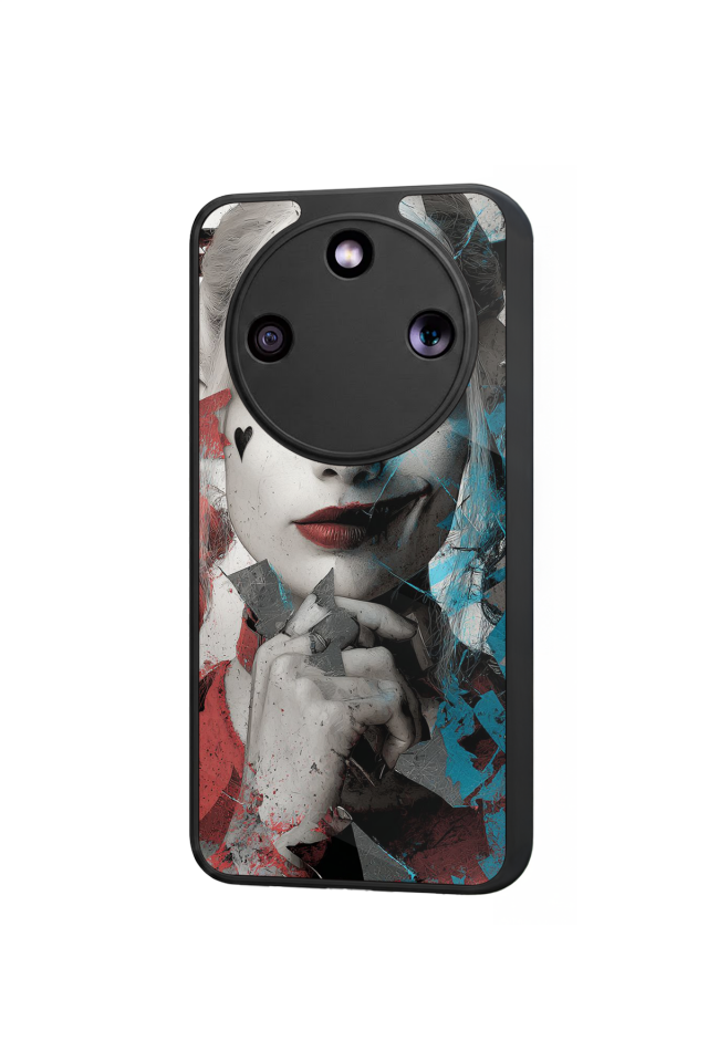 Honor Magic 8 Lite Uyumlu HarleyQueen Tasarımlı Glossy Premium Kılıf